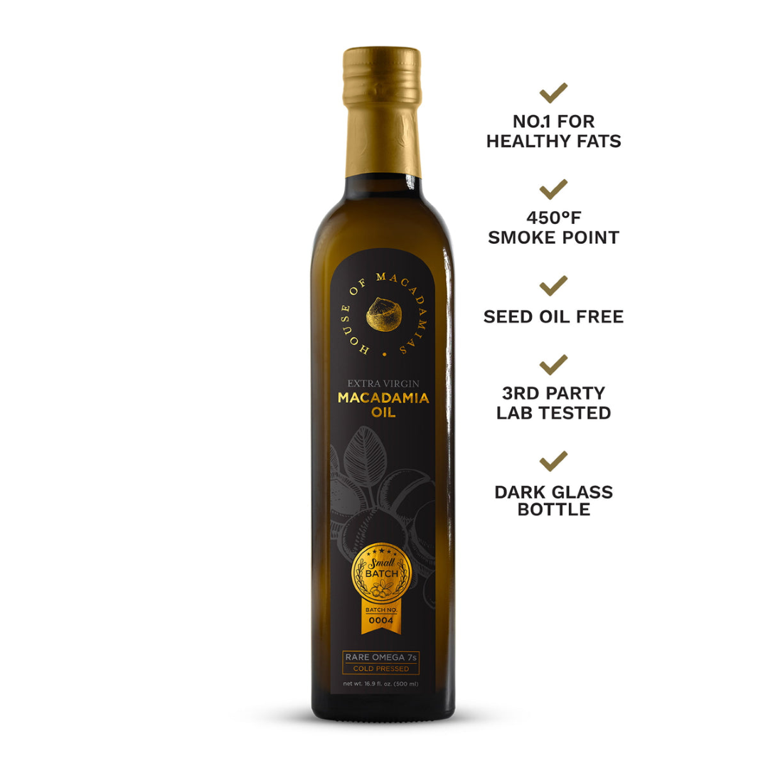 WISH EXTRA VIRGIN MACADAMIA OIL 500ML